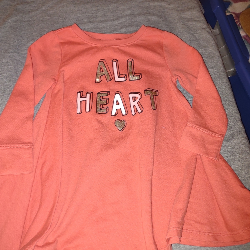 All heart Old Navy corral dress size 2T never worn NWOT